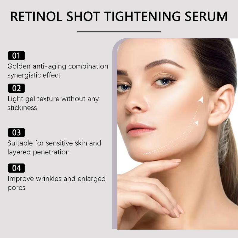 Jaysuing Retinol Firming Serum - Anti-Wrinkle Night Repair for Collagen Boost, Fine Line Reduction & Glowing Skin