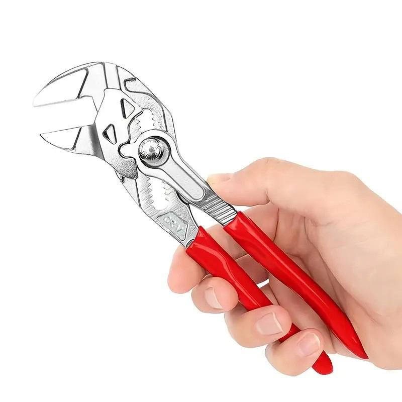 Multifunctional Pump Clamp, Quick Action Water Pump Clip, Wide Open Pipe Tool, Professional Home Manual Tools, Efficient Plumbing Accessory, Adjustable Wrench, Self Locking Wrench, Heavy Duty Wrench