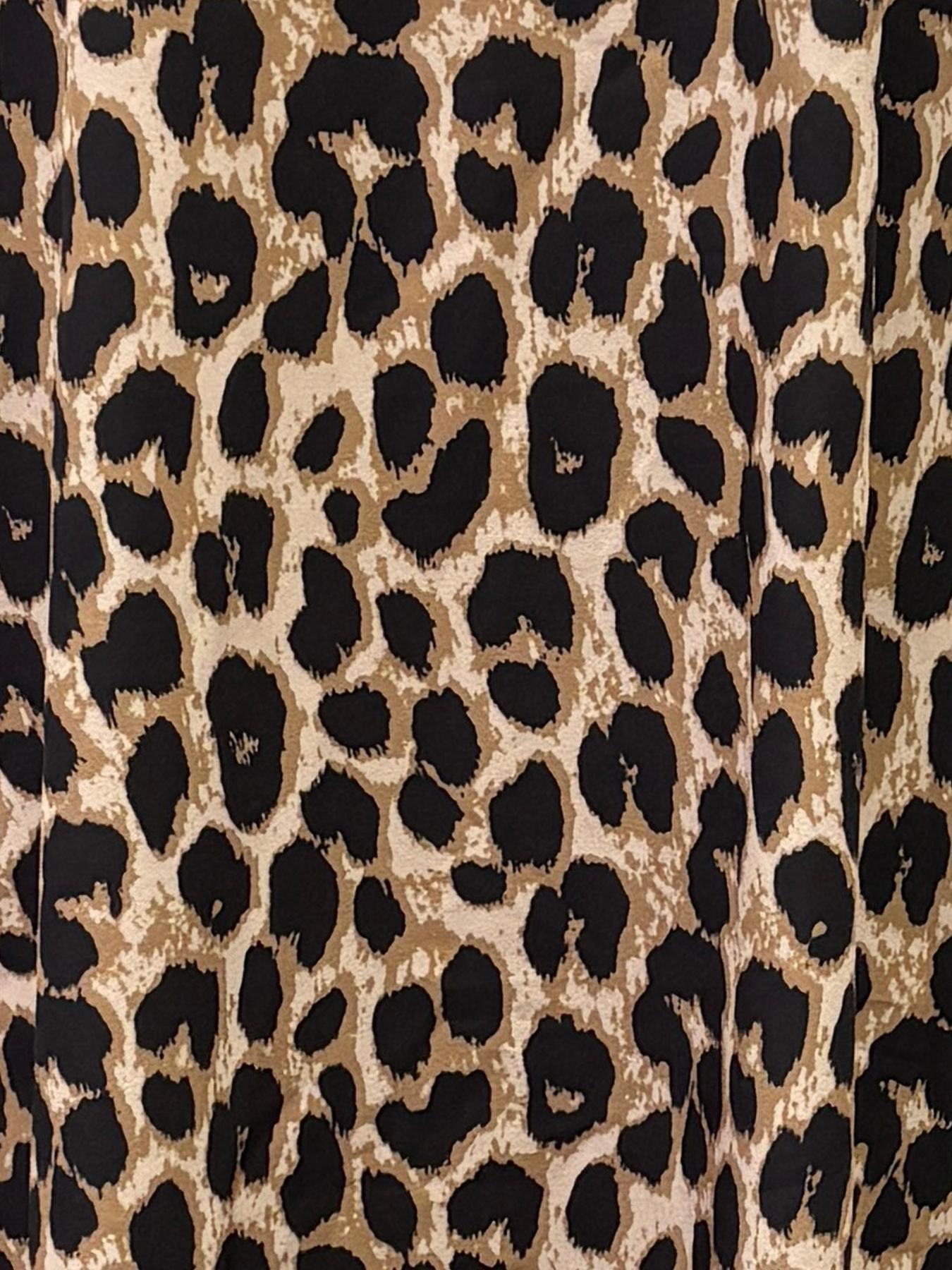 Summer Leopard Print Halter Dress, Long A-Line Maxi Dress, Casual V-Neck Dress with Pockets, Loose Fit Beach Dress, Ffsp063