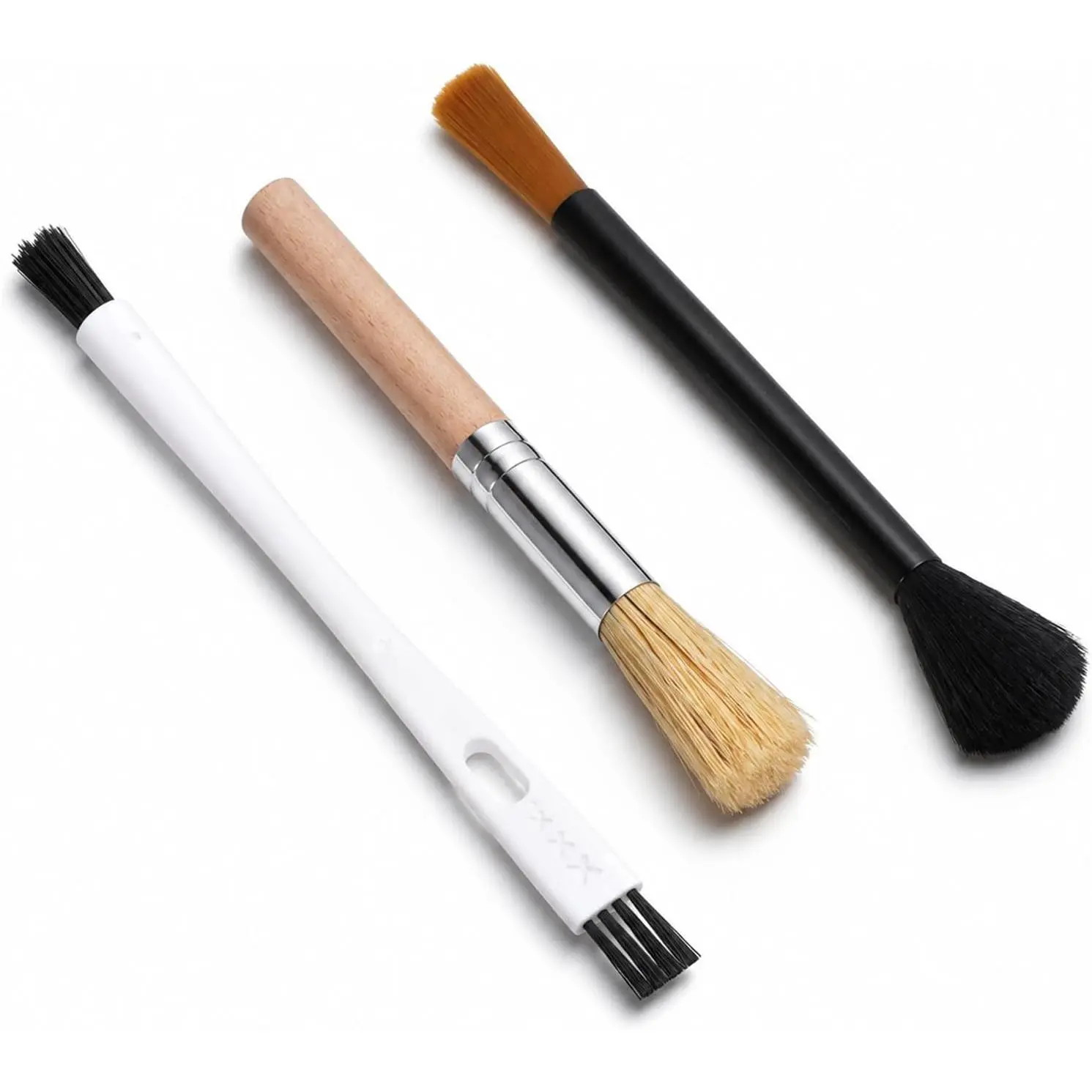 3 count Coffee  Cleaning Brush Set Espresso Machine Brush | Cleaner Tool ,Espresso Brushes Accessories ,Cleaner Barista Brushes ,Machine Cleaning ,for Barista  Kitchen Bean Grain Co