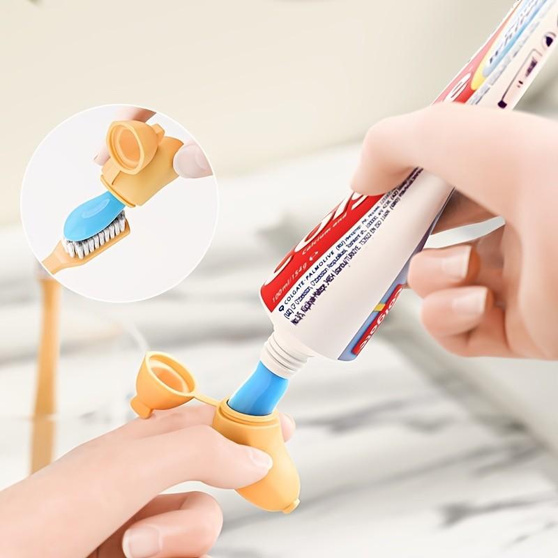 Creative Cute Banana Shape Toothbrush Storage Box, Toothbrush Holder, Portable Lightweight Travel & Home Use, Brush Head Protector, Ergonomic Design, Odor-Free