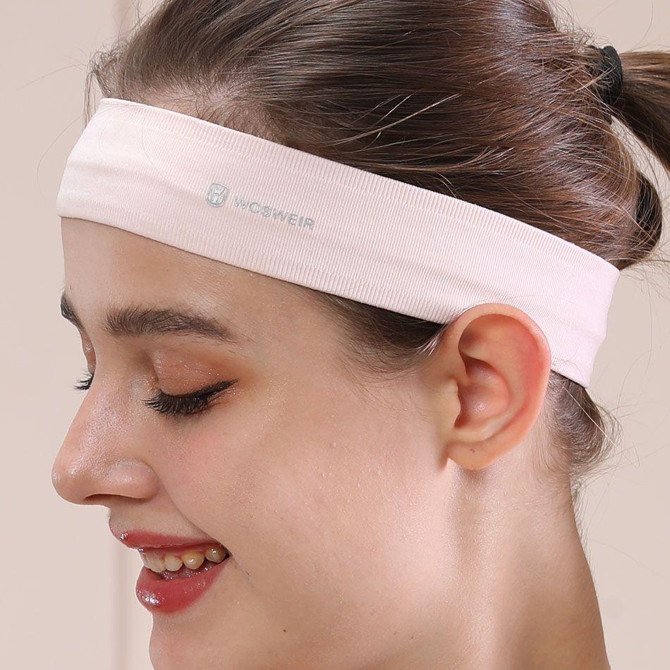 Sports headband, yoga sweat-absorbing headscarf, men's and women's running, badminton, sweat-proof fitness, rope, sweat guide and antiperspirant headband.