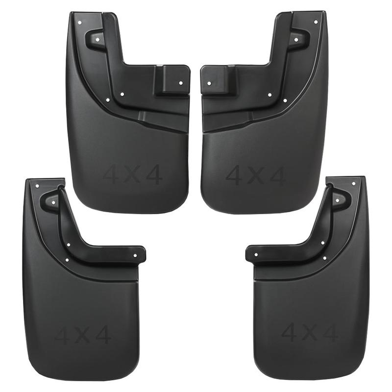 CROSSDESIGN Fit For 2005-2015 Toyota Tacoma Rear Front Mudguards Splash Mud Flaps Mudflaps