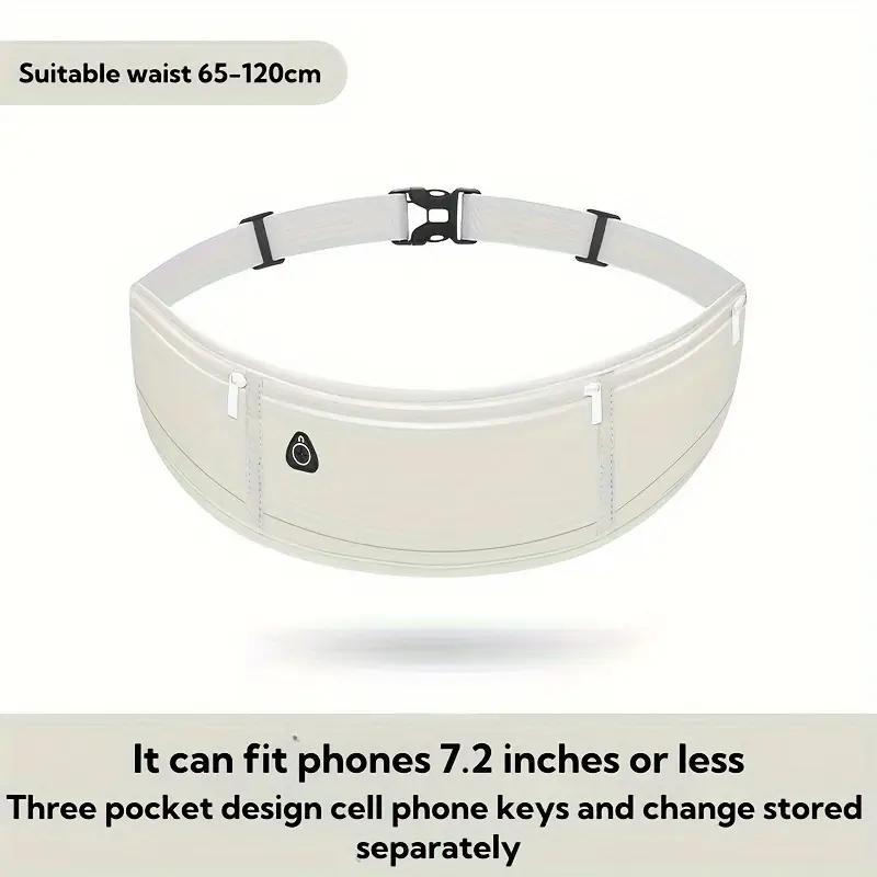 Professional Running Waist Bag, Sports Belt Pouch, Phone Case, Unisex Fitness Gear, Running Waist Strap, Workout Accessories