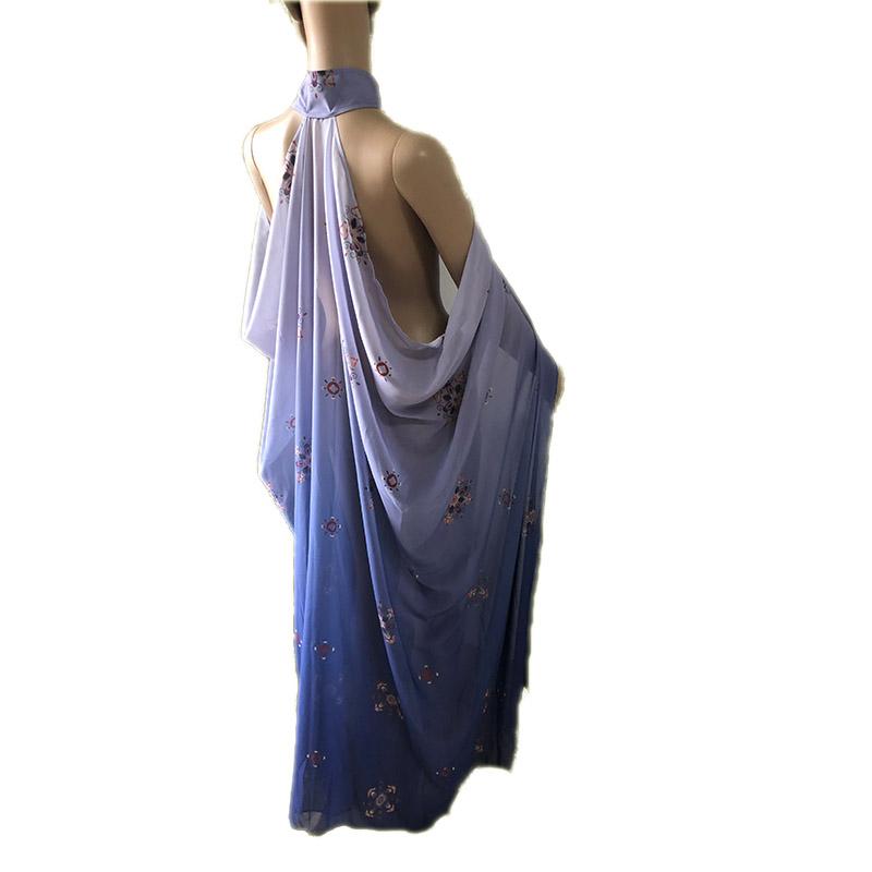 Halloween Costume Women Shawl Cape Cloak Medieval Neck Cape Shawl Cosplay Princess Witch Bride Party Chiffon Light Coat Robe