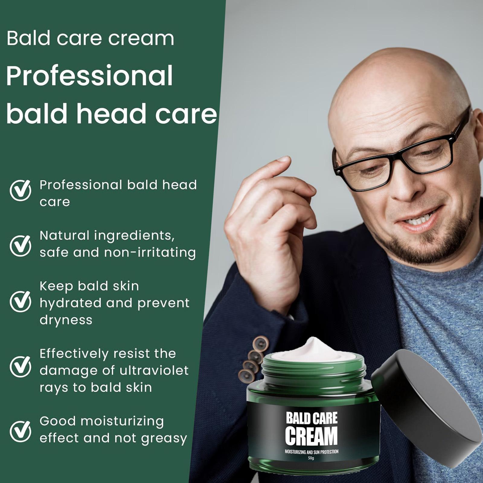 New men's scalp care cream, moisturizing and nourishing shaving and skin care cream 50g