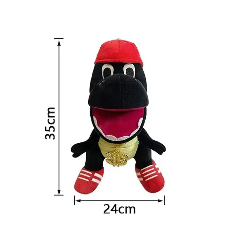 Black Dinosaur 35cm