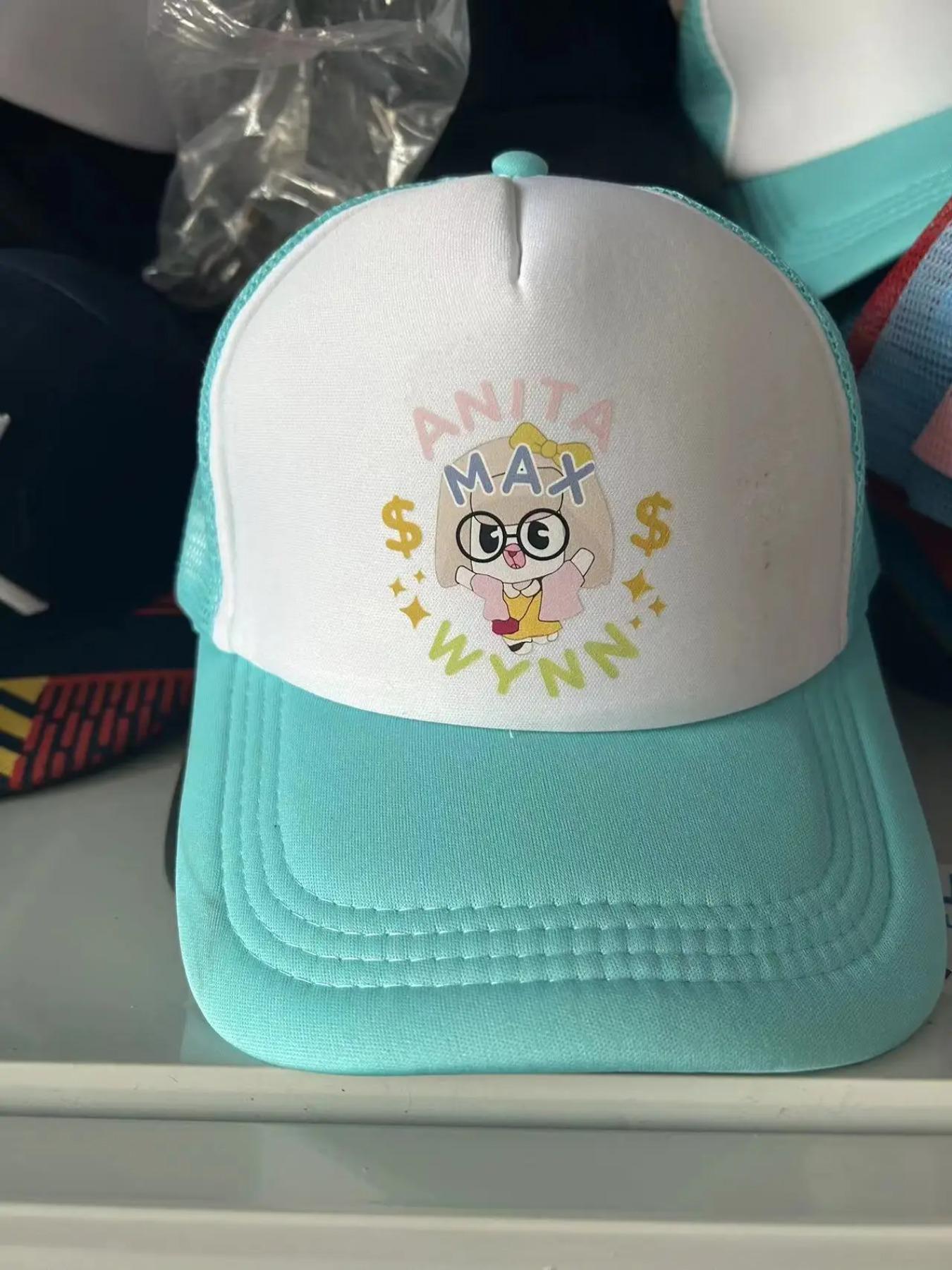 Trendy Anita Max Wynn Foam Trucker Hat Cute Mesh Snapback Caps Boy Girl Sun Beach Baseball Cap Female Summer Breathable Visor