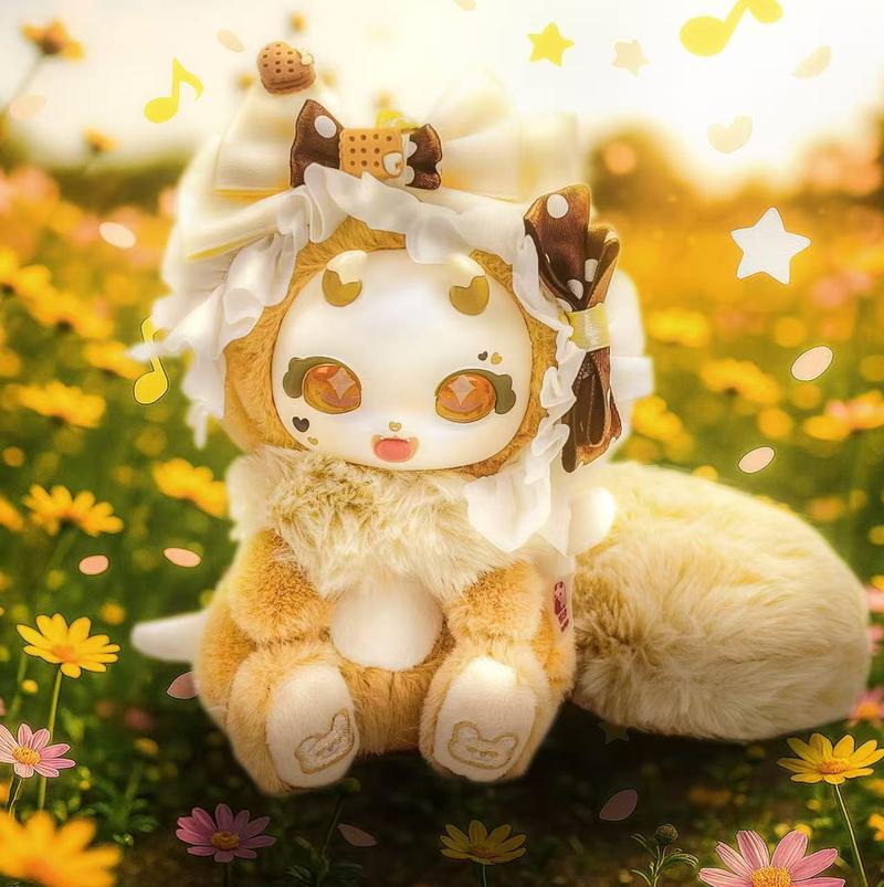 BoBoCo V1-Cute Fluffy Plush Toy. plush blind  box.  Glue Face Plush Toy. Sweet Plush doll. .Unique Design for Collectors and Fans of the Series Blindbags Random Surprise Set