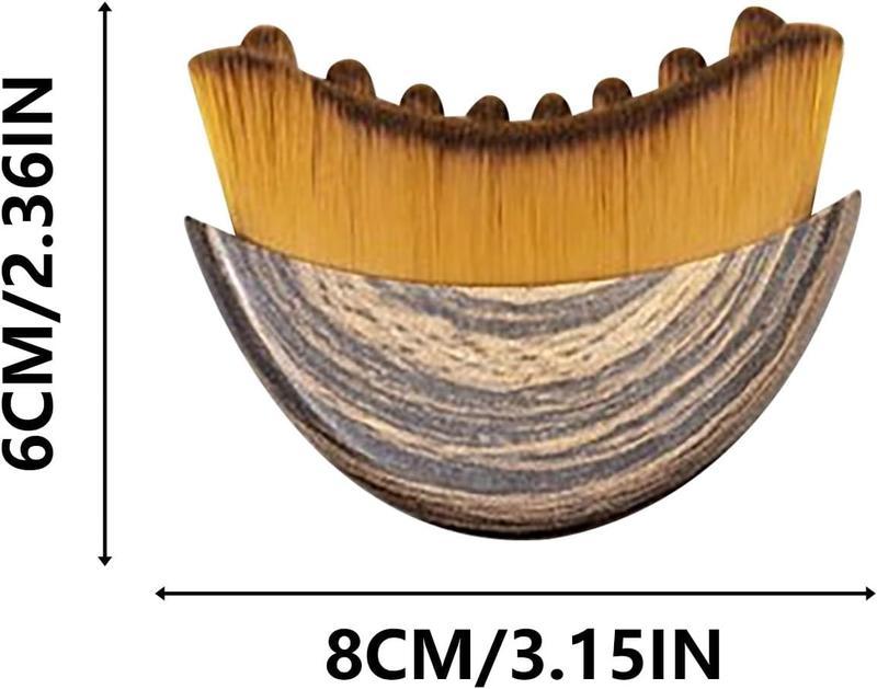 Lymphatic Contour Face Brush, Dry Brushing Face Brush, Lymphatic Drainage Massager for Face, Chin & Jawline Sculpting, Ergonomically Designed to Fit The Skin Precisely and Relieve Fatigue (1PCS)Christmas gifts, New Year gifts, Black Friday