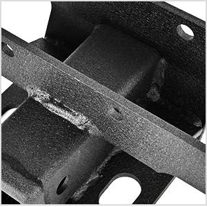 Nilight 2" inch Rear Bumper Tow Trailer Hitch Receiver Kit, Compatible for 2007-2018 Jeep Wrangler JK 4 Door & 2 Unlimited, w/4-Pin Wiring Harness Black dealsforyoudays