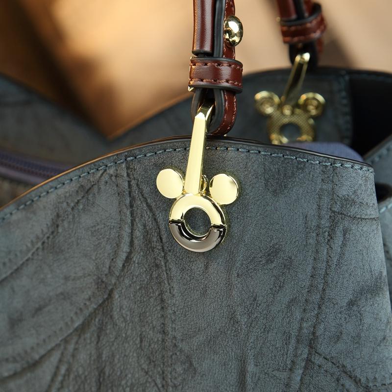 Elegant Vintage Patchwork Handbag, Large Capacity Commuter Tote Bag, Lightweight Luxury Mom Bag, Single Shoulder Crossbody Bag