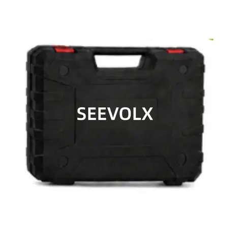 SEEVOLX Cordless Blower - 21V Max Brushless Motor, 2 x 3000mAh Batteries, 1500G Turbofan Thrust, Jet Airflow Handheld Tool for Car Drying, Leaf Cleaning, Outdoor & Automotive Tidying, 21V Max Motor