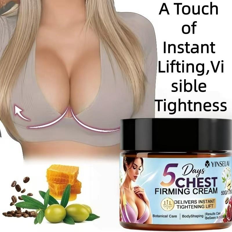 Powerful Firming Cream with Jojoba Oil, Niacinamide, Retinol, and Vitamin E, Deeply Moisturizes and Tightens Skin, Suitable for All Skin Types