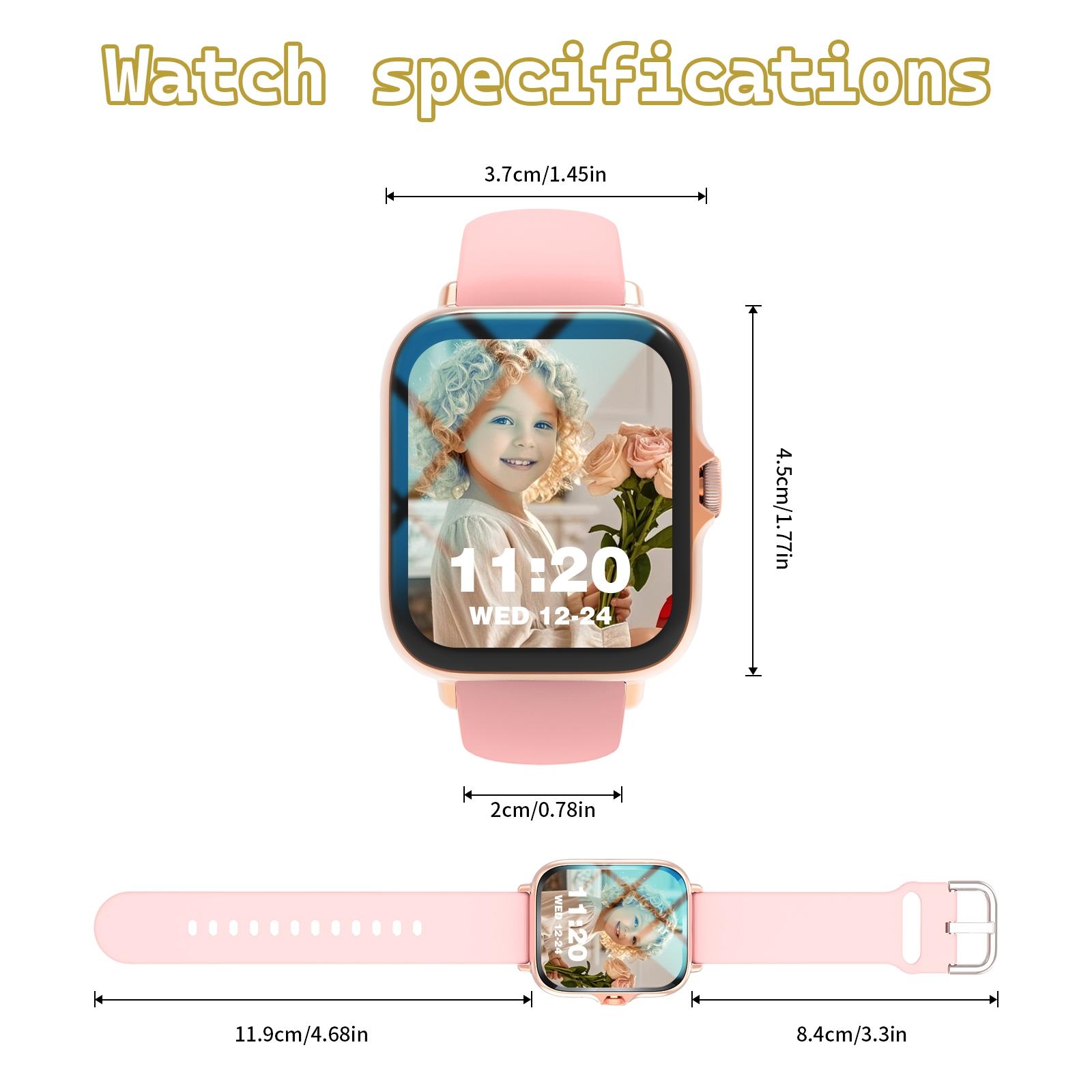 Multifunctional Smart Watch with Replacement Watch Band, Fashion Digital Watch with Phone Call & Music Control, Sports Watch for Women & Men, Wearable