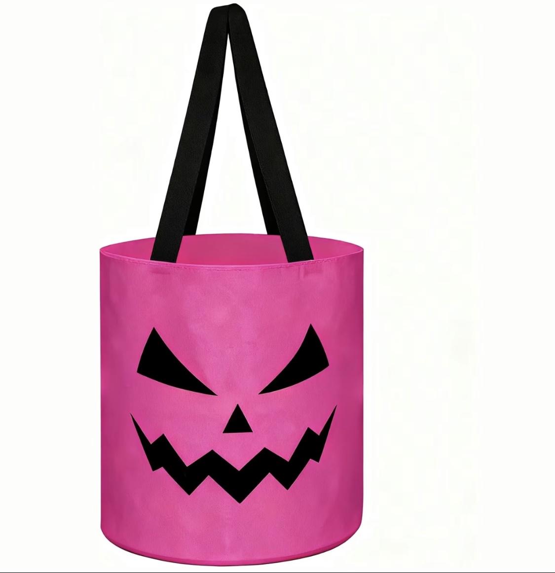 4-Pack LED   halloween Treat Bags  Night Light Bag Pumpkin Candy Buckets for Trick-or-Treating  halloween inside deco