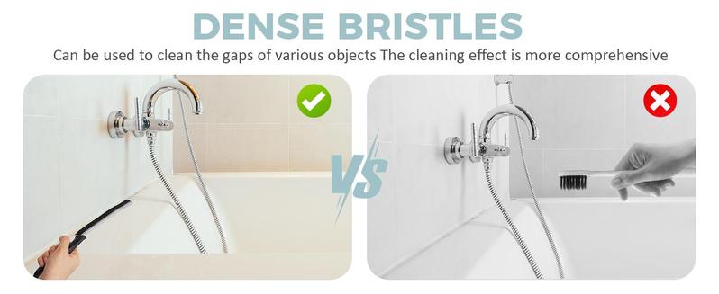 Mother's Day Gift-5 Pcs Crevice Cleaning Brush Hard Bristle Brush Multifunctional for Bathroom Kitchen Crevice Cleaning Tool Mother's Slay