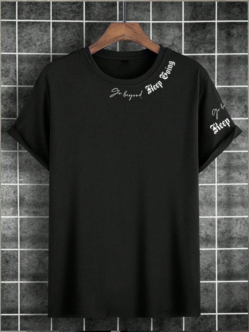 "Keep Going" Gym Pump Cover Oversized T-Shirt - Athletic Performance Tee with Script Detail on Sleeve & Neck, Hardcore Bodybuilding Streetwear for Workout Motivation and Summer Lifestyle.