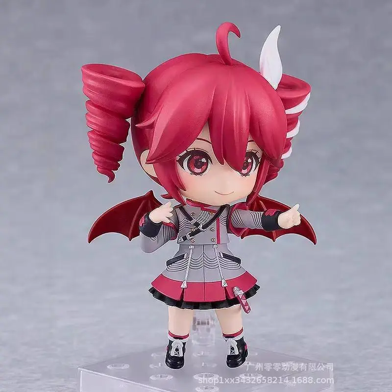 Cute Q Version Kasane Teto Nendoroid 2344 Action Figures Interchangeable Face Model Toy Collectible Desktop Ornament Figure Gift