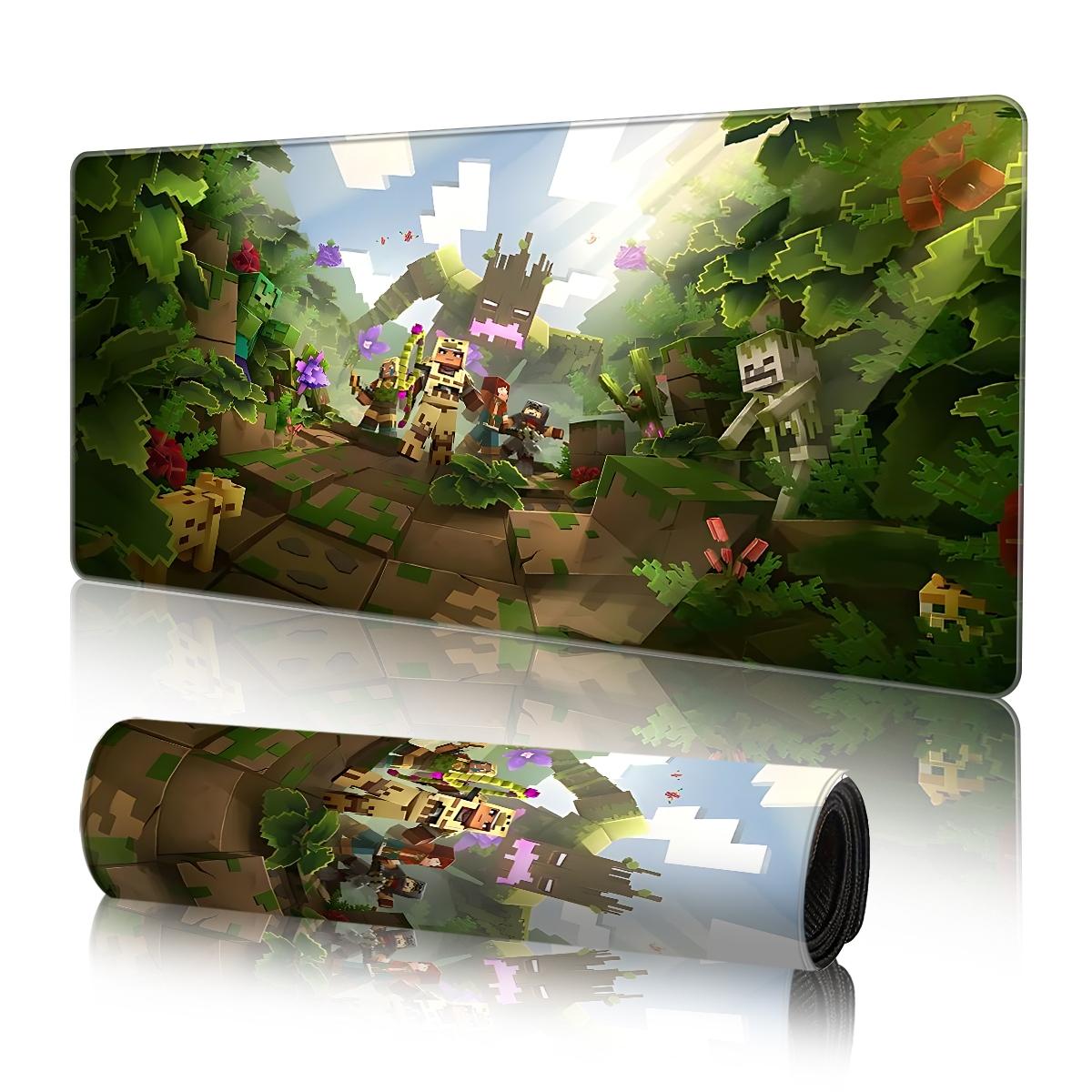 Minecraft Creative, Large Mouse Pad, Printed Mouse Pad, Rubber Table Mat, Multipurpose Gaming Mouse Pad, Office Computer Pad, Durable PC Gaming Pad, Ideal Gifts for Family and Friends, Halloween Christmas Preferred