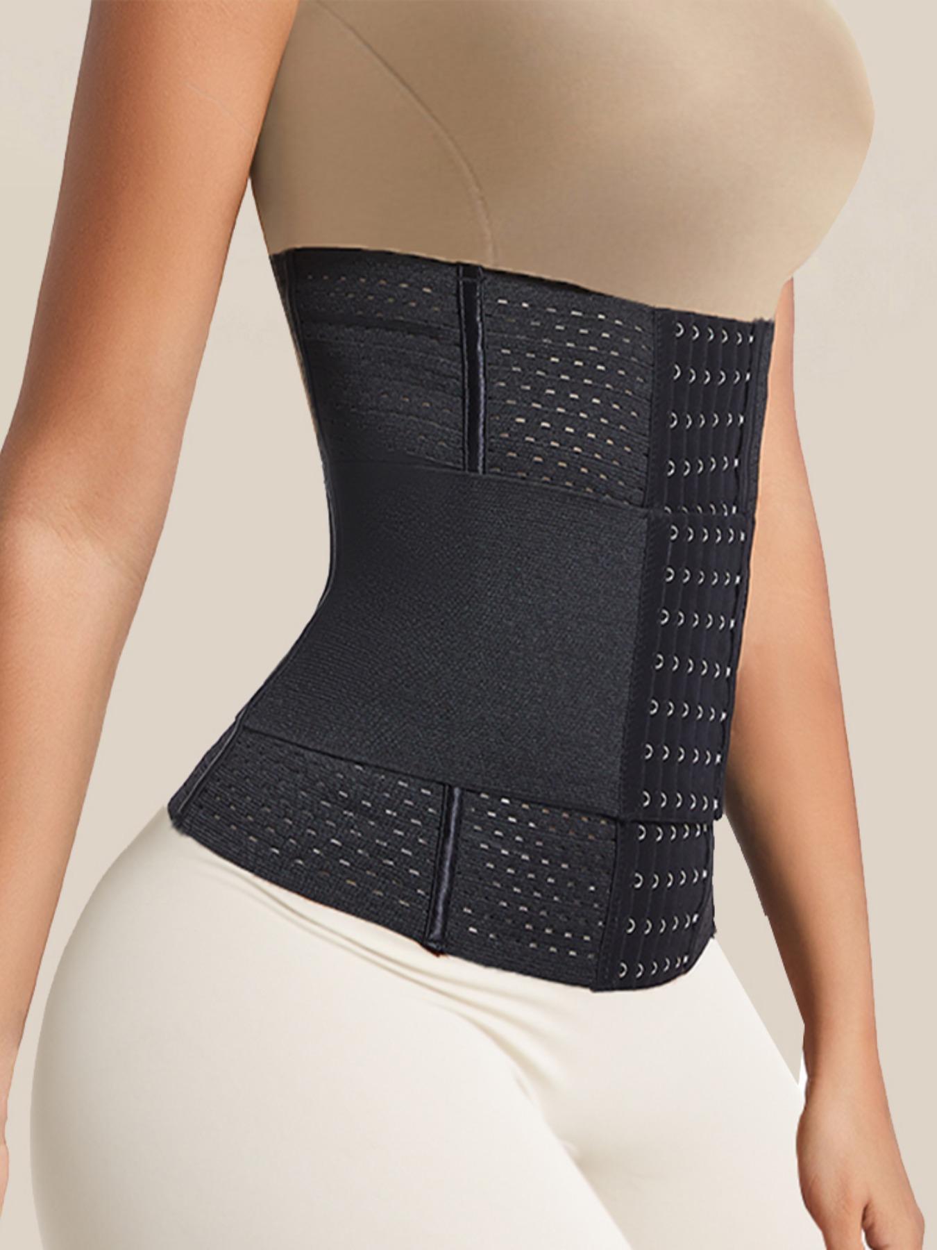 Wrap Waist Trainer Body Shaper Double Belt Sheath Height 28CM Faja Body Shaper Corset Shapewear Woman Flat Tightens Belly  Waist Trainer Body Shaper Girdles for women