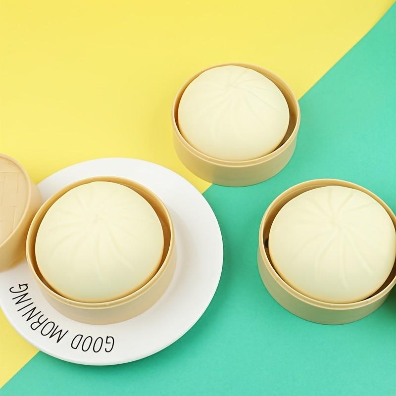 Dumpling Squishy Stress Ball Fidget Toy, Dough Ball Squishy Bun Squeeze Ball, Anxiety Relief, Adult Squishy Toy, Anti Stress Adhd Add, Stress Relief Gadgets