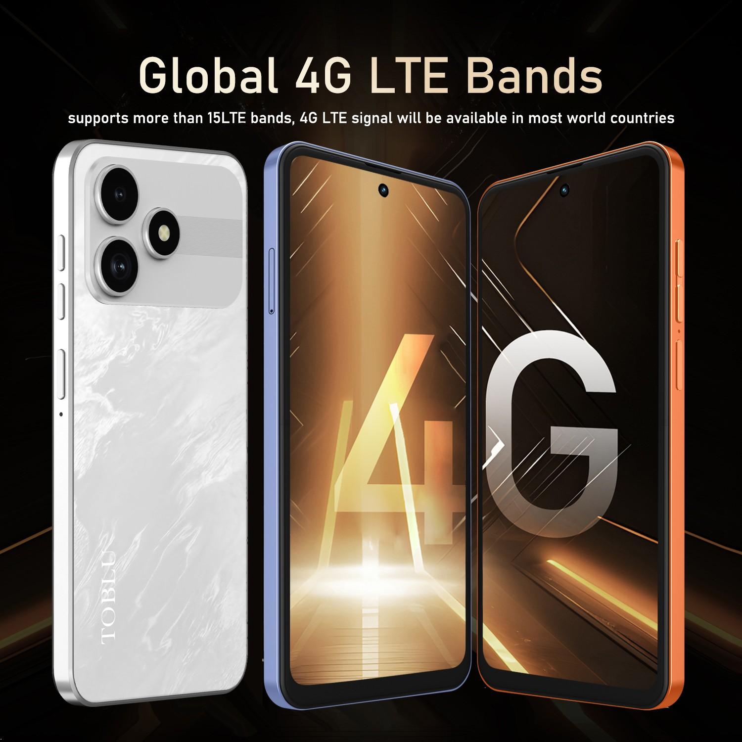 TOBLU-M17 Pro Dual Sim Smartphone, 3/32GB Expandable Memory, 6.56-Inch HD Display, 3100mah Battery, 2mp Cameras, Android 12 System