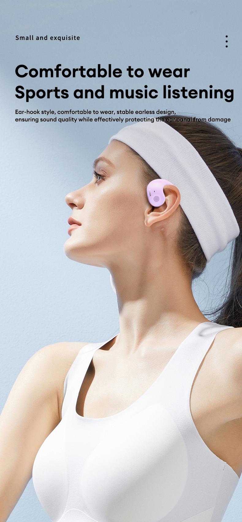 PAXA X15 PRO Earphone Wireless Bluetooth 5.4 OWS Waterproof Sport Headsets Noise Reduction Headphones Audio  Electronic