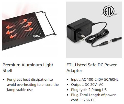 hygger Advanced Remote Control Aquarium Light Customizable Full Spectrum Fish Tank LED with DIY, Default & Weather Mode Freshwater Planted Tank hygger Advanced Remote Control Aquarium Light Customizable Full Spectrum Fish Tank LED with DIY, Default & Weather Mode Freshwater Planted Tank