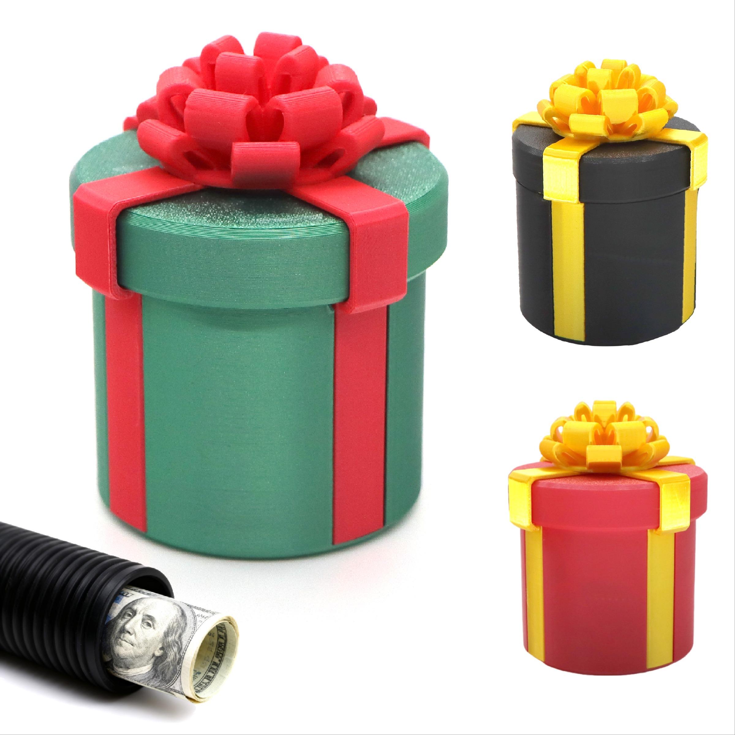 Prank Nested Screw Gift Box Set, Standard Money Present Container, Reusable Prank Game Packaging, Birthday & Christmas Party Fun