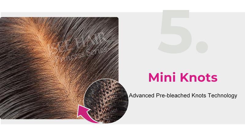 [Free Upgraded] ISEE HAIR Wear Go M-cap Straight Glueless Wigs Human Hair 9*6 HD Lace Front Wigs Pre Plucked Tiny Knots Yaki Straight Glueless Human Wigs Beginners Friendly Adjustable Red Elastic  Band #Category Spotlight