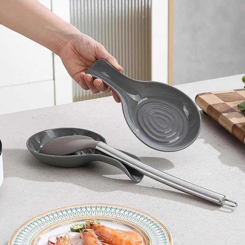 2 Pack PP Spoon Holder Heat Resistant Storage Rack Large Colorful Kitchen Accessories Cooking Utensil Organizer Classic Style