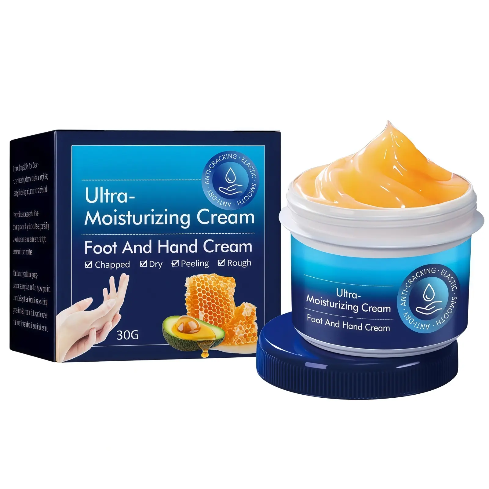 Hand Cream, Moisturizing, improving the condition of hands and feet, moisturizing care, anti-drying hand and foot care
