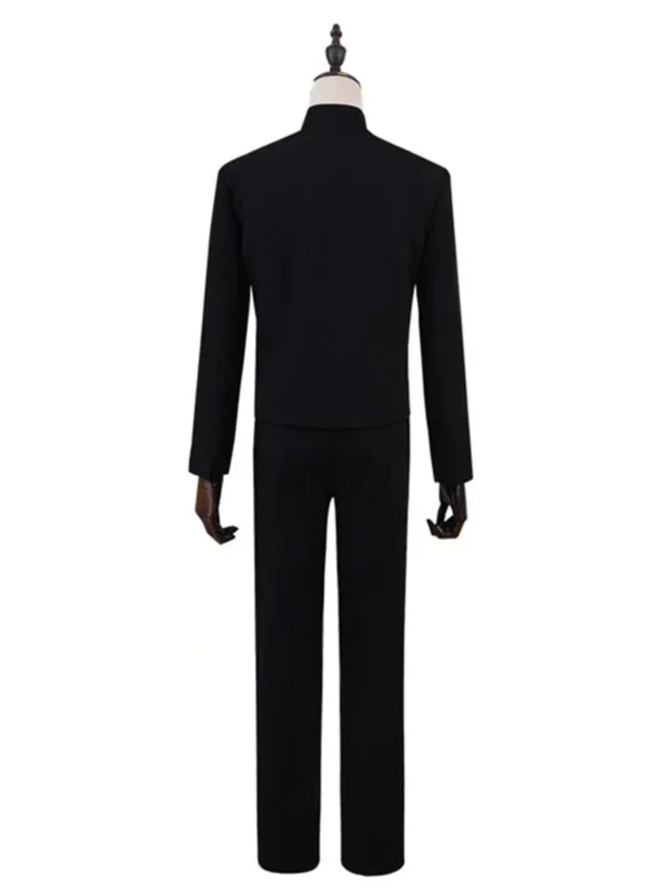 Jujutsu JJK High School Gojo Satoru Cosplay Costume Uniform for Men Women Shirt Pants Wig Halloween Uniform Full Sets