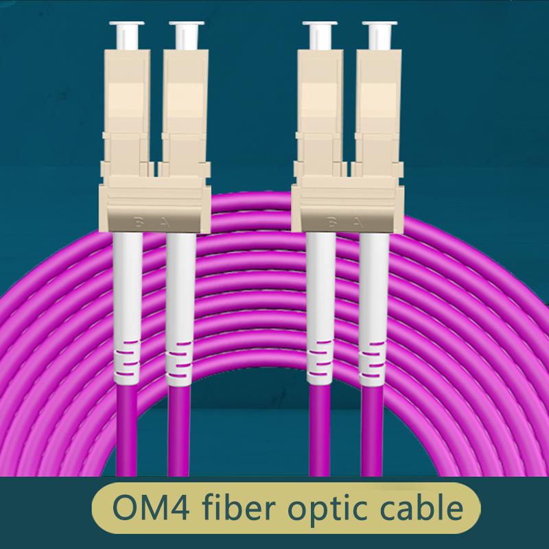 10G OM3 LC/UPC-LC/UPC Multimode Duplex 2.0mm Fiber Patch Cable LC Fiber Optic Patch Cord Optical Fiber Cable