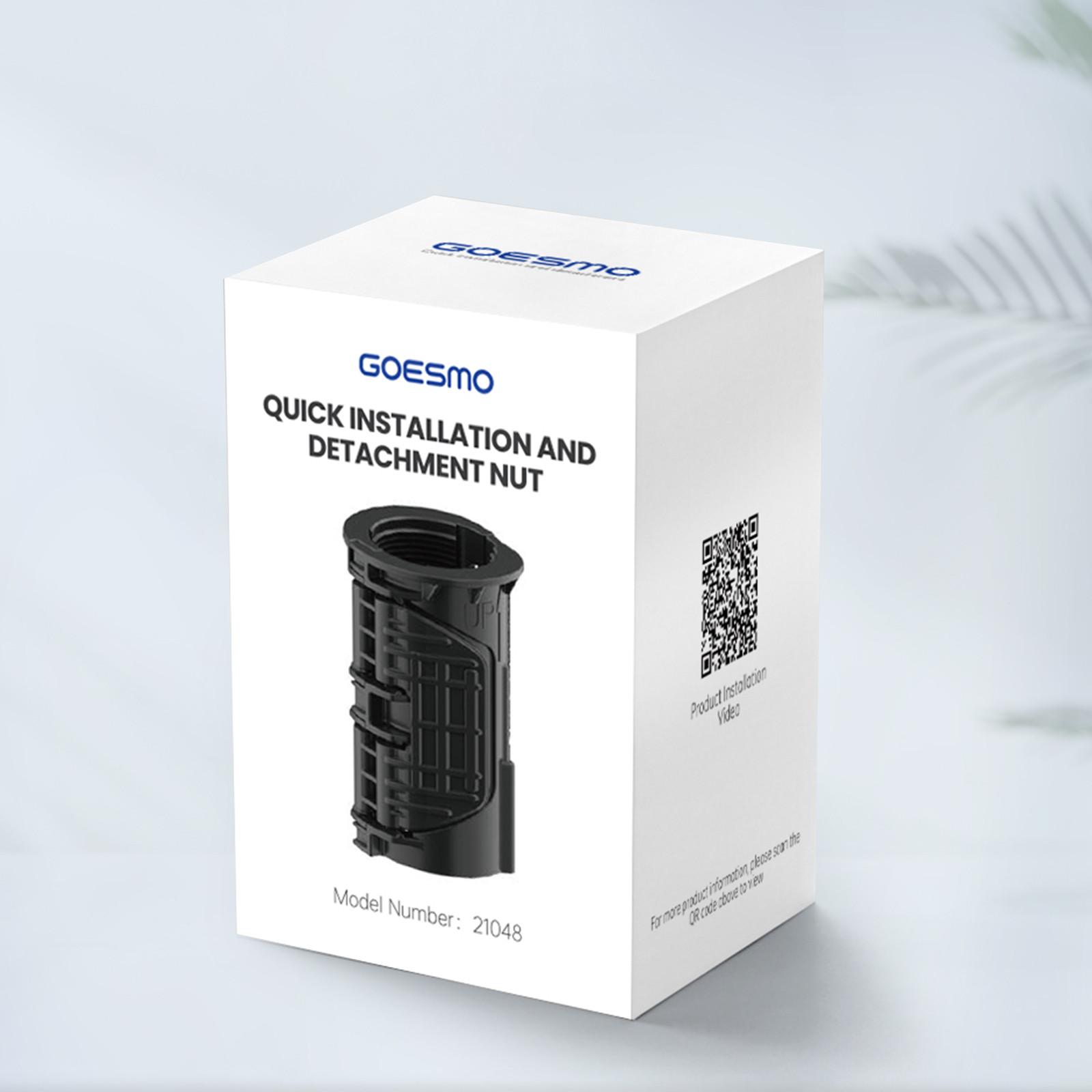 21048 Faucet Basin Nuts, Quick Install Locknuts, Coupling Nut for Kitchen Bathroom Sink, 32mm Anti-Loose Nut, Durable Corrosion Resistant