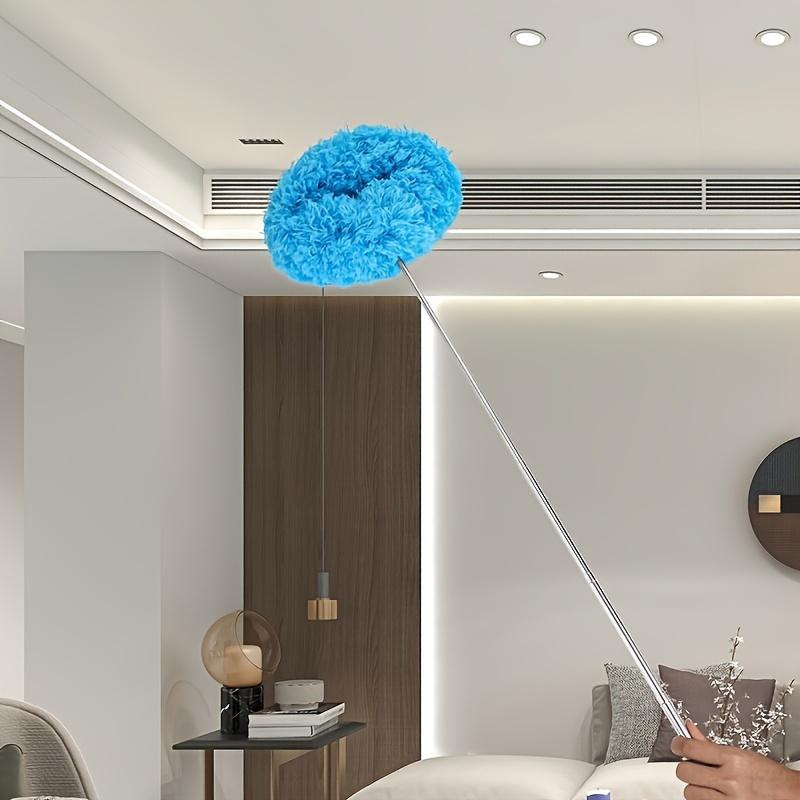 Extendable Removable Microfiber Duster | Anti-Static, Washable | Ideal for Ceiling Fans, Household & Seasonal Cleaning (Summer/Fall)
