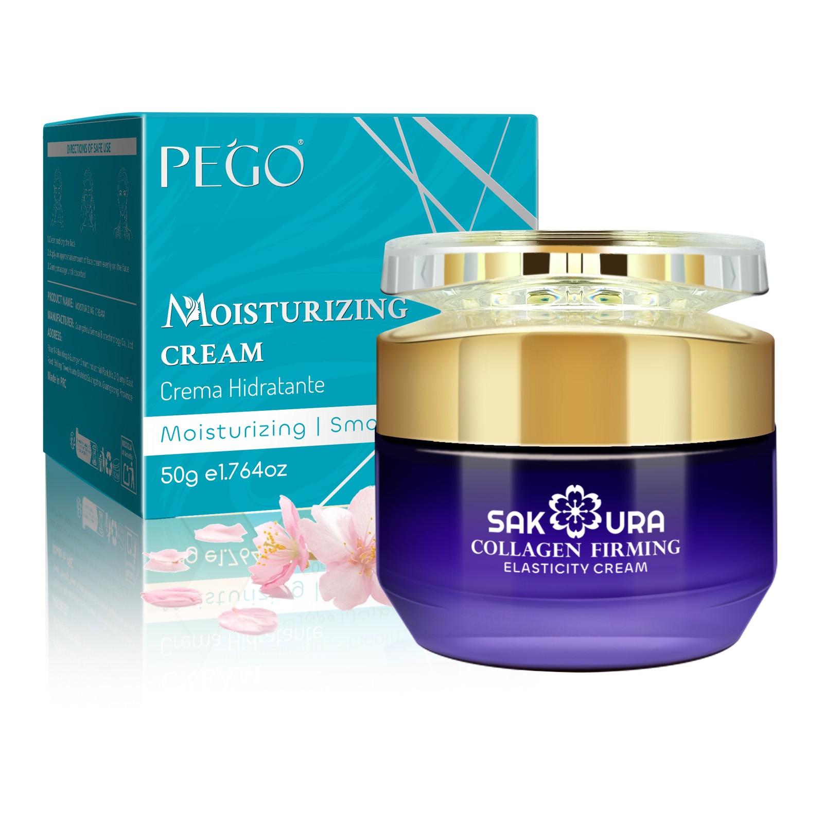 Multi-Effect Cherry Blossom Anti-Wrinkle Moisturizing Cream, Firming and Brightening, Hydrating and Soothing, Single Item Balm