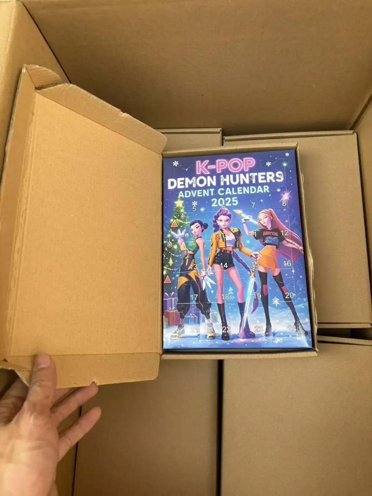 2026 New K-Pop Devil Hunter Calendar Blind Box, Rumi Zoemira Anime PVC Model Doll, Gothic Style Christmas Tree Ornament, Party Set Gift