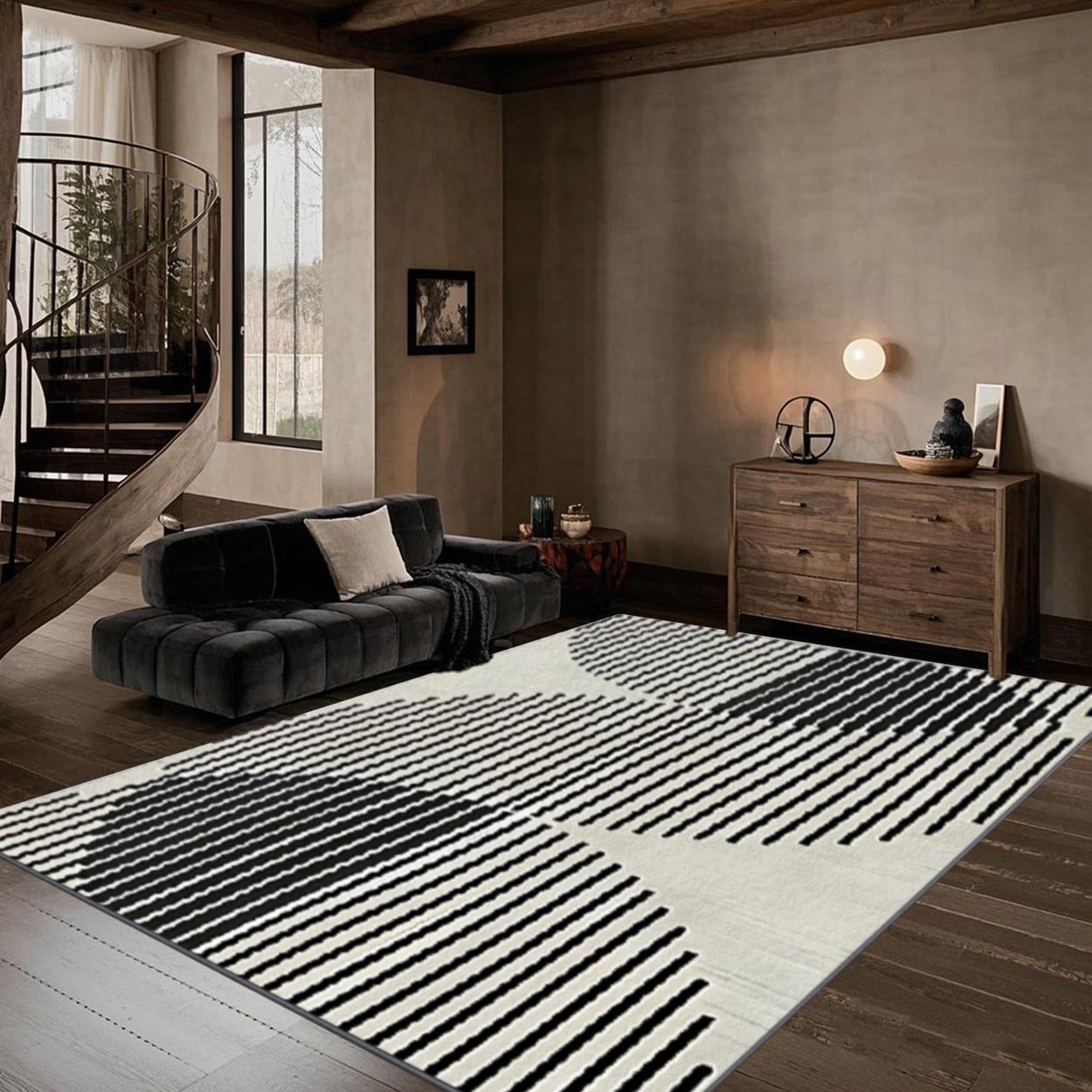 Velvet soft and comfortable patterned printed carpet, suitable for multiple scenarios, available in various sizes, soft and non-shedding, Boho area rug, Modern abstract rug, Geometric pattern rug, Home decorative rug, Boho rugs