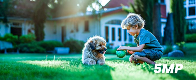 【Hot selling】AOSU Solar Security Camera Wireless Outdoor System, 3K/5MP Battery Powered WiFi Camera for Home Security, Panoramic PTZ, Auto Tracking, Human/Vehicle Detection, Night Vision, Spotlights, 2-Way Talk