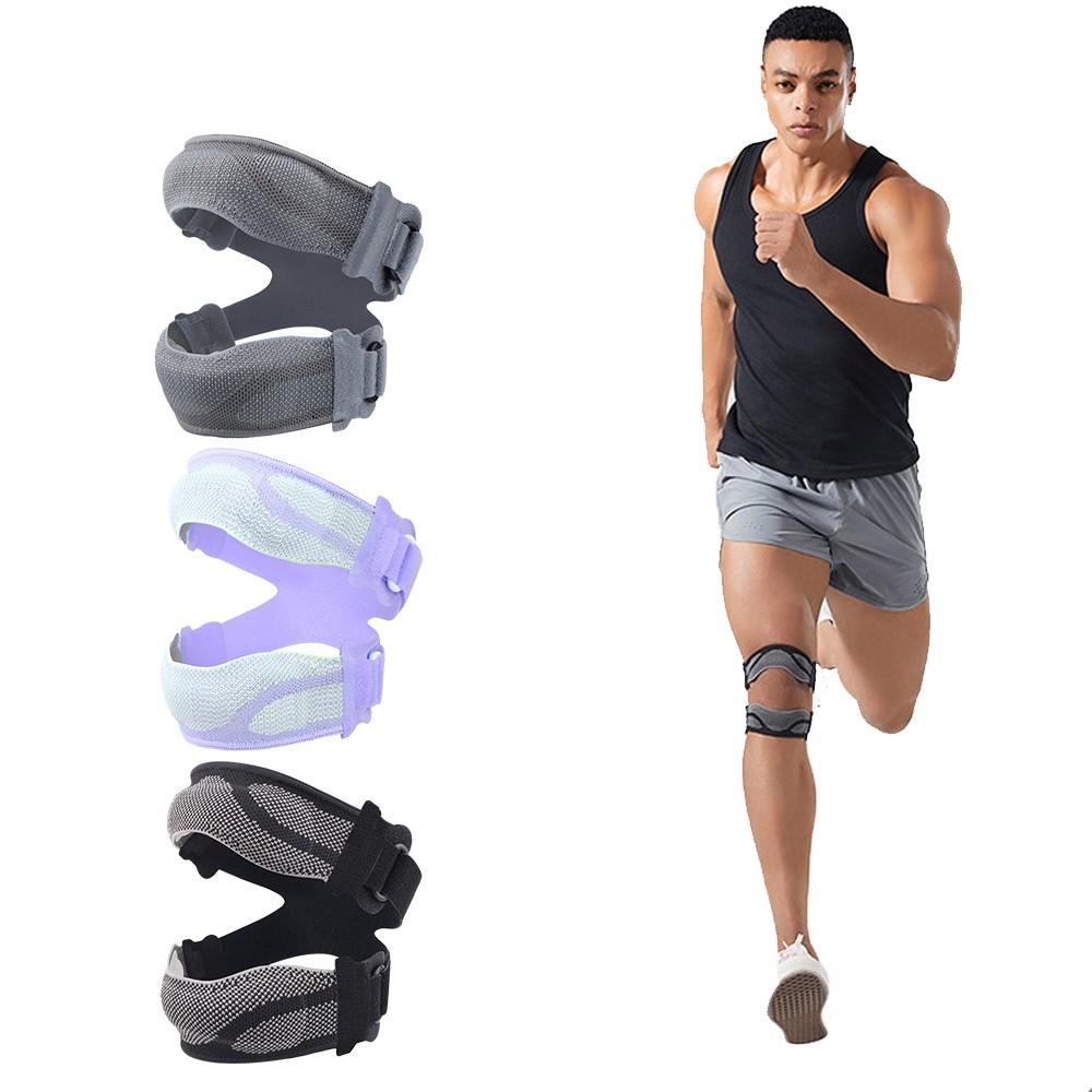 1PCS Knee Brace for Running & Basketball - Adjustable Compression Support with Patella Strap, Sports Knee Pads