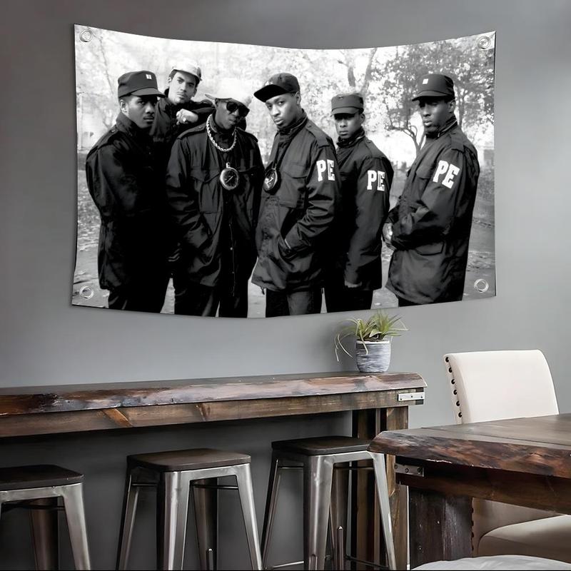 P-Public E-Enemy Flags Custom Camping Outdoor Garden room Bedroom Decor Party Backdrops Wall Art Family Gifts