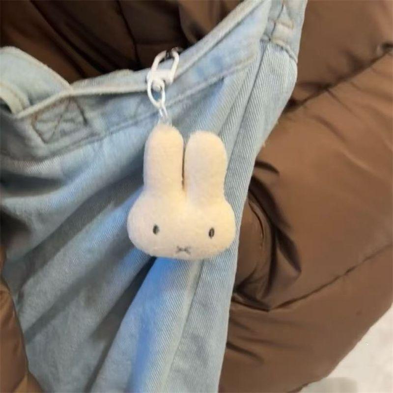 Miffy Cartoon Hair Tie Hairpin Brooch Bangs Clip Pendant Sweet Birthday Christmas Gift toys for Girl