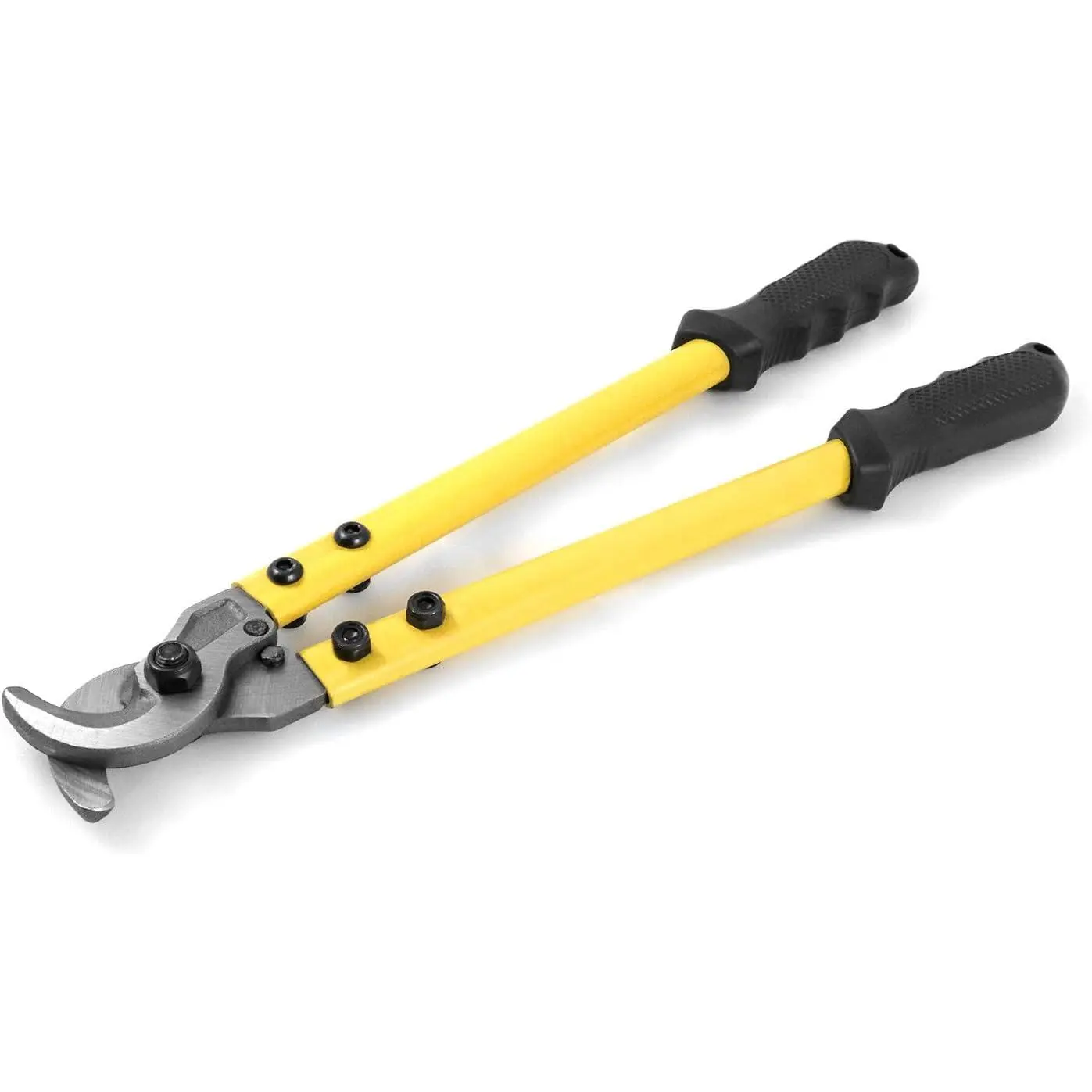 4/0 gauge wire cutters - forged steel handle, shear-type scissors, 14inch stainless steel cable cutters - suitable for battery and welding machine cables, building wiring, and SO cables