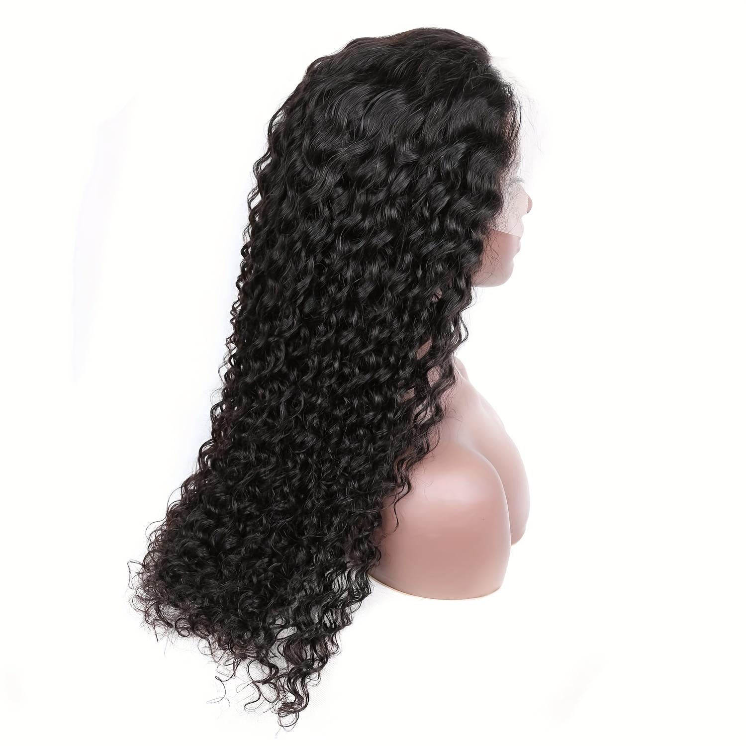 Bling Hair Deep Wave Lace Front Wig 13x4 13x6 HD Lace Frontal Human Hair Wigs 180% Density Nature Color For Women