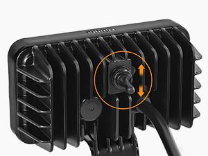 Nilight 4.4 Inch Square Utility LED Work Light W/Integrated Toggle Switch, 2PCS 36W 150° Flood Lamp for Offroad Heavy Equipment Vehicles Truck Tractor Golf Cart Boat ATV UTV dealsforyoudays