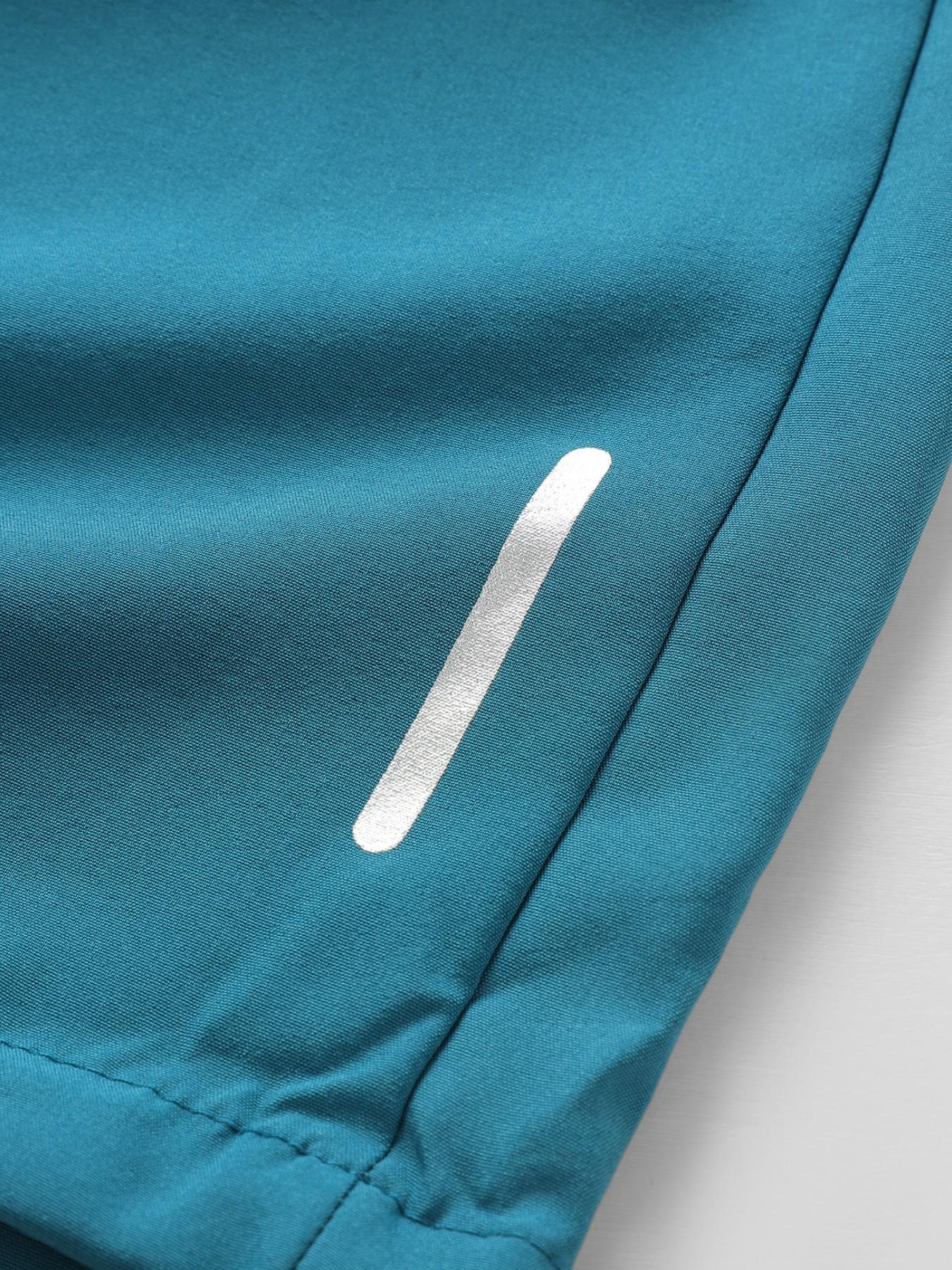 5-piece Men's Solid Drawstring Pocket Shorts, Casual Loose-Fitting Beach Vacation Wear, Breathable Summer Sports Pants, Daily Wear