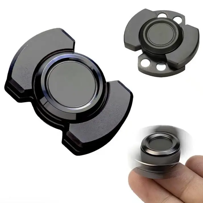 3-in-1 Deformation Fidget Spinner Metal Coin, 1 Count Stress Relief High-Speed Rotation Adult Spinning Toy, Stress Relief Gadget, Flexi Fidget Portable Leisure & Outdoor Recreation Equipment