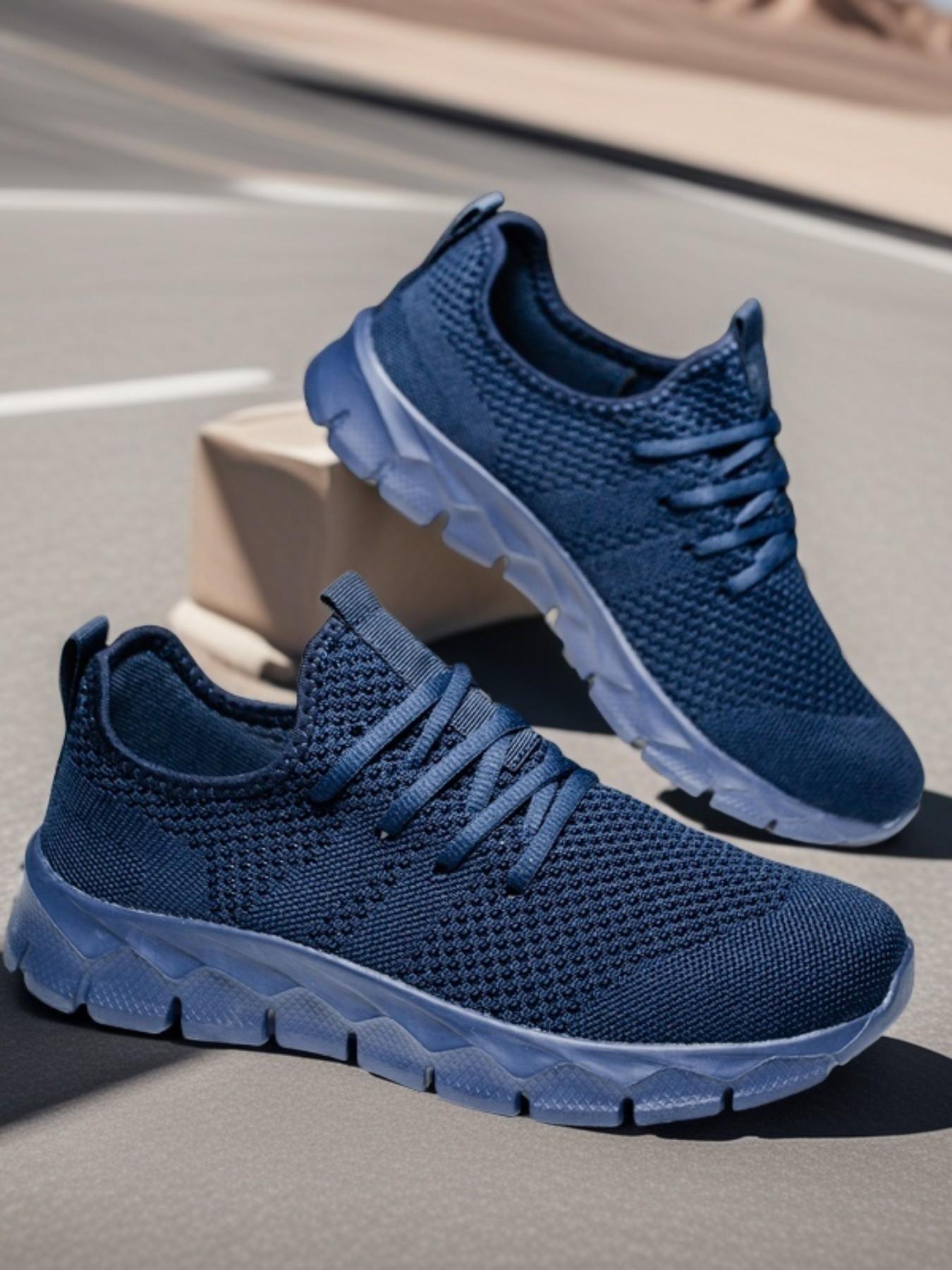 Spring Summer Women's Breathable Mesh Running Shoes, Couples' Casual Sports Shoes, Lightweight Comfortable Fashion Fitness Shoes, Anti-Slip Outdoor Hiking Shoes